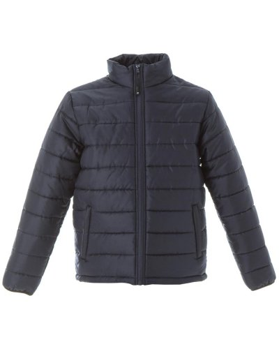 Giubbino imbottito con zip Navy