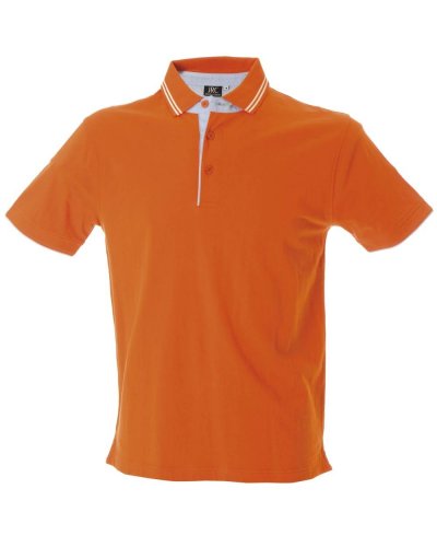 Polo manica corta in Jersey Rodi Man Orange