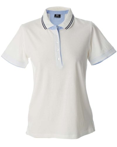 Polo manica corta in Jersey Rodi Lady White
