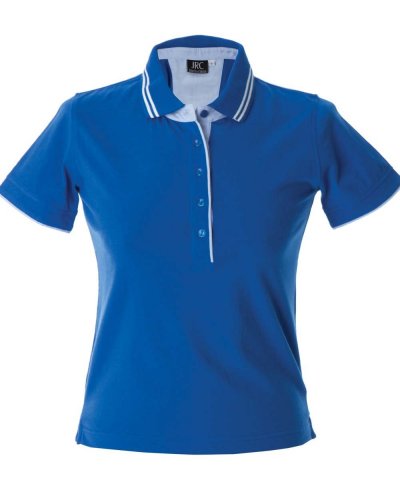 Polo manica corta in Jersey Rodi Lady Royal