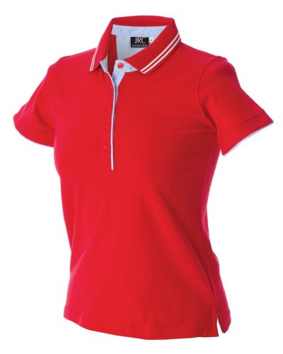 Polo manica corta in Jersey Rodi Lady Red