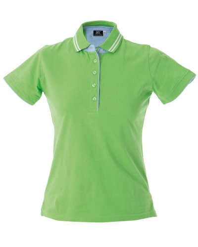 Polo manica corta in Jersey Rodi Lady Light Green