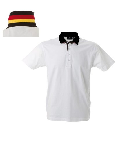 Polo manica corta Riccione White Ger