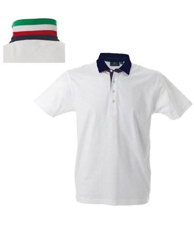 Polo manica corta Riccione White Ita
