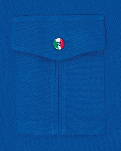 Polo manica corta con taschino