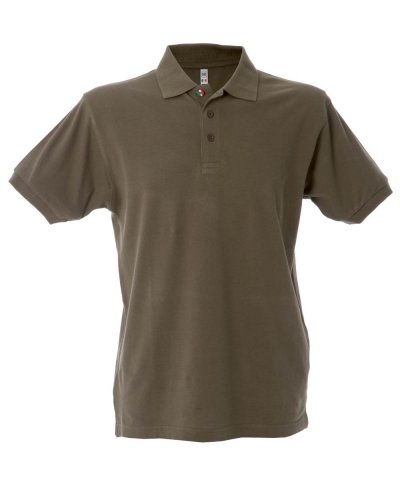 Polo manica corta Colombia Army Green