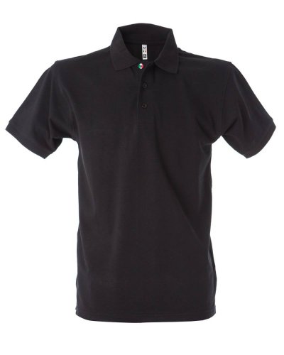 Polo manica corta Colombia Black