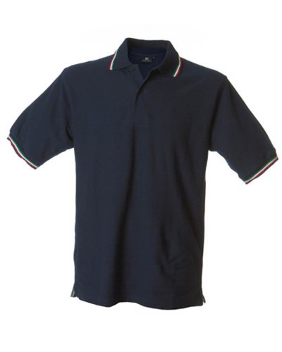 Polo manica corta Aosta Navy