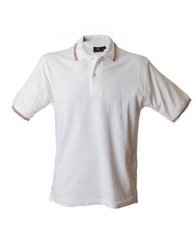 Polo manica corta Aosta White