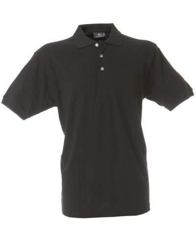 Polo manica corta 100% cotone Brasile Black