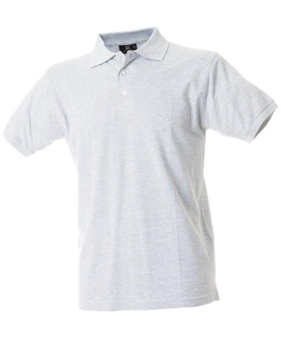 Polo manica corta 100% cotone Brasile Light Melange