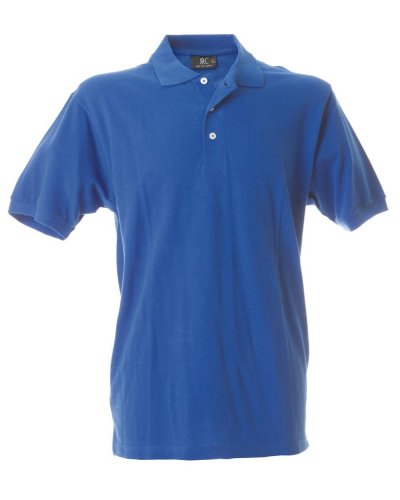 Polo manica corta 100% cotone Brasile Royal