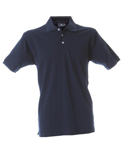 Polo manica corta 100% cotone Brasile Navy