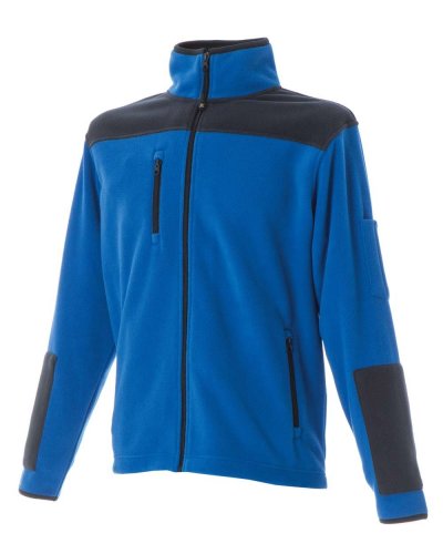 Pile antipilling con tasca zip siul petto Royal