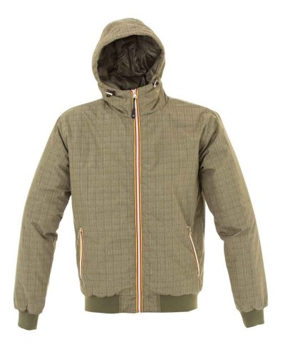 Giubbino imbottito con cappuccio Ottawa Green