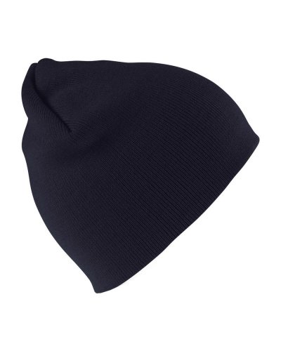 Berretto Soft Feel Cuffless Beanie Navy