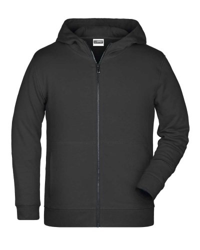 Children's Zip Hoody Black