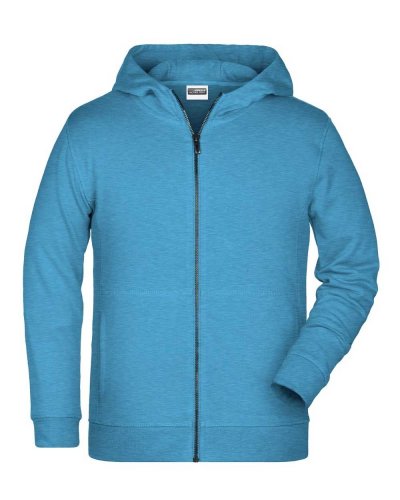 Children's Zip Hoody Glacier Melange