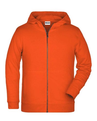Children's Zip Hoody Orange