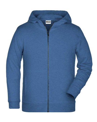 Children's Zip Hoody Light-Denim-Melange
