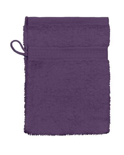 Guanto da bagno Rhine 16x22 cm Aubergine
