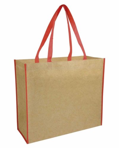 Shopper TNT Laminato con soffietto