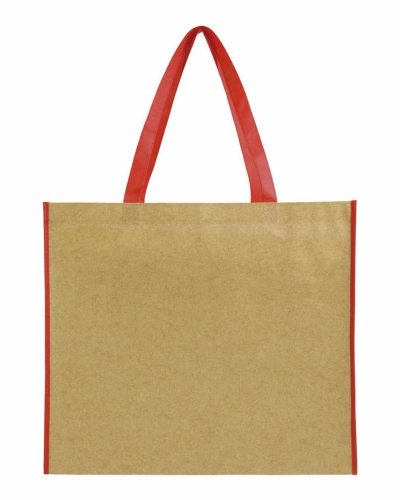 Shopper TNT Laminato con soffietto