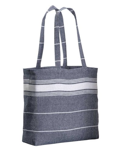 Shopper fouta in cotone Blu scuro