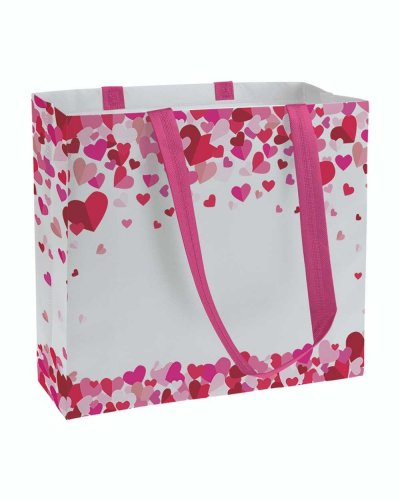 Shopper TNT Laminato a tema Fucsia