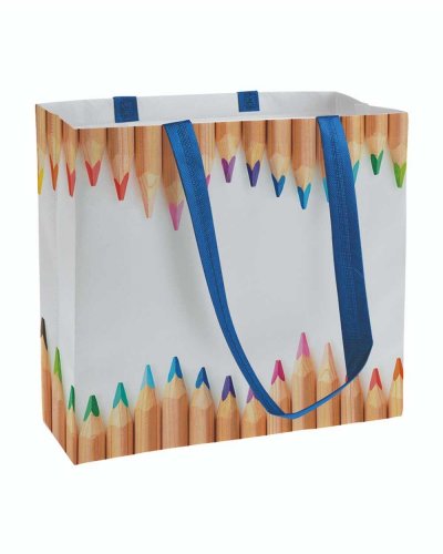 Shopper TNT Laminato a tema Blu Royal