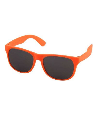 Occhiali da sole Retro Arancione Fluo