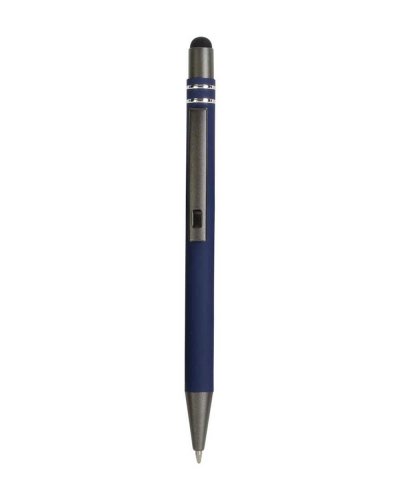Penna a scatto con touchscreen Blu scuro