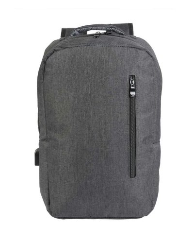 Zaino porta computer con tre tasche Grigio