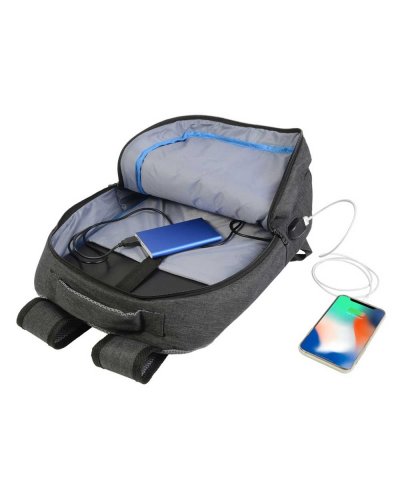 Zaino porta computer con tre tasche