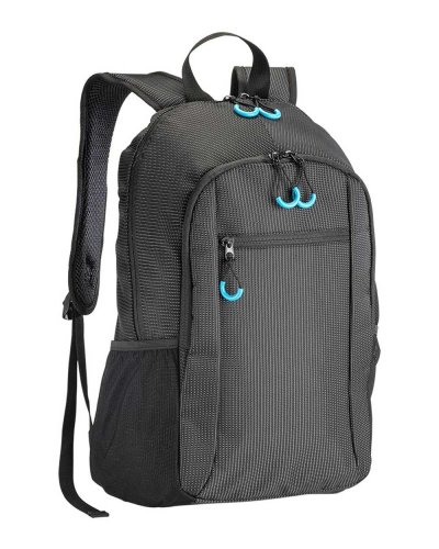 Zaino porta computer con tre tasche Celeste