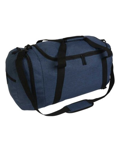 Borsa sport con tasca portascarpe cm 57 x 28 x 22 Blu scuro