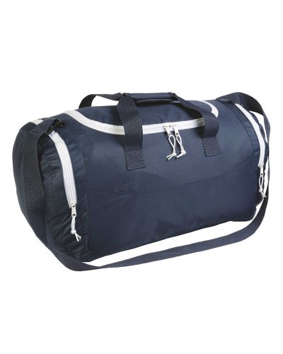 Borsone sport Blu Scuro / Bianco