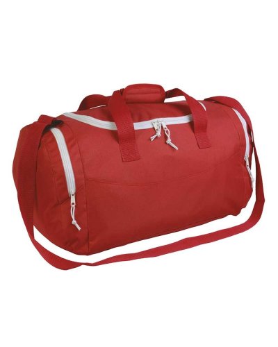 Borsone sport Rosso/Bianco