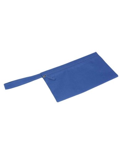 Porta documenti con pratica maniglia Blu Royal