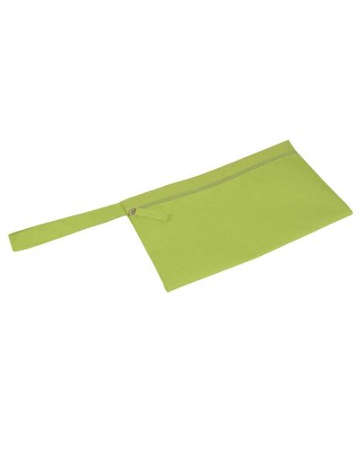 Porta documenti con pratica maniglia Verde mela