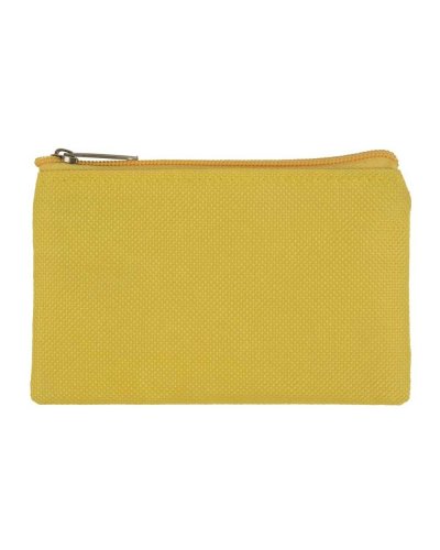 Portamonete con portachiavi Giallo