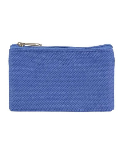 Portamonete con portachiavi Blu Royal