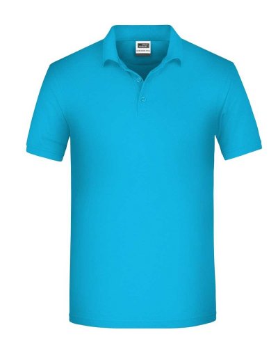 Men's BIO Workwear Polo Turquoise