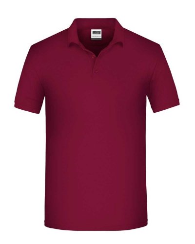 Men's BIO Workwear Polo Wine