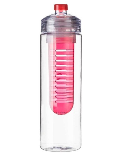 Borraccia in plastica con infusore 650 ml BPA Free