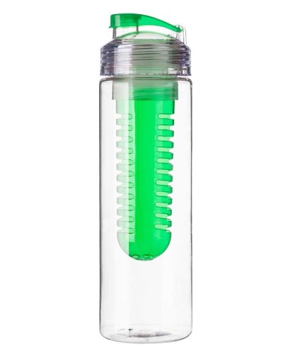Borraccia in plastica con infusore 650 ml BPA Free Calce