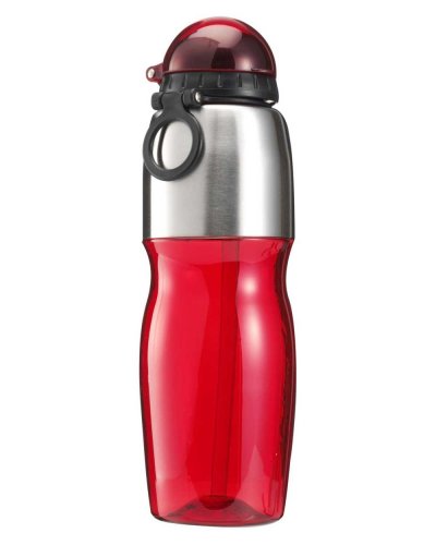 Borraccia waterproof 800 ml BPA Free Rosso