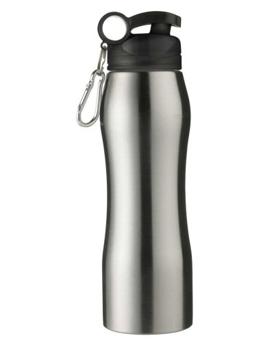 Borraccia in acciaio inox 750 ml Argento