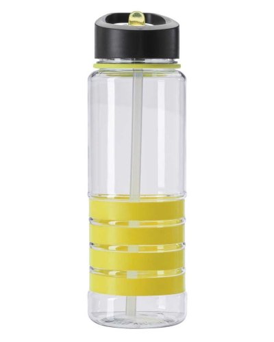 Borraccia botton push 700 ml BPA Free Adelaide Giallo