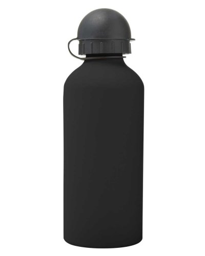 Borraccia in alluminio gommato 600 ml Margitte Nero